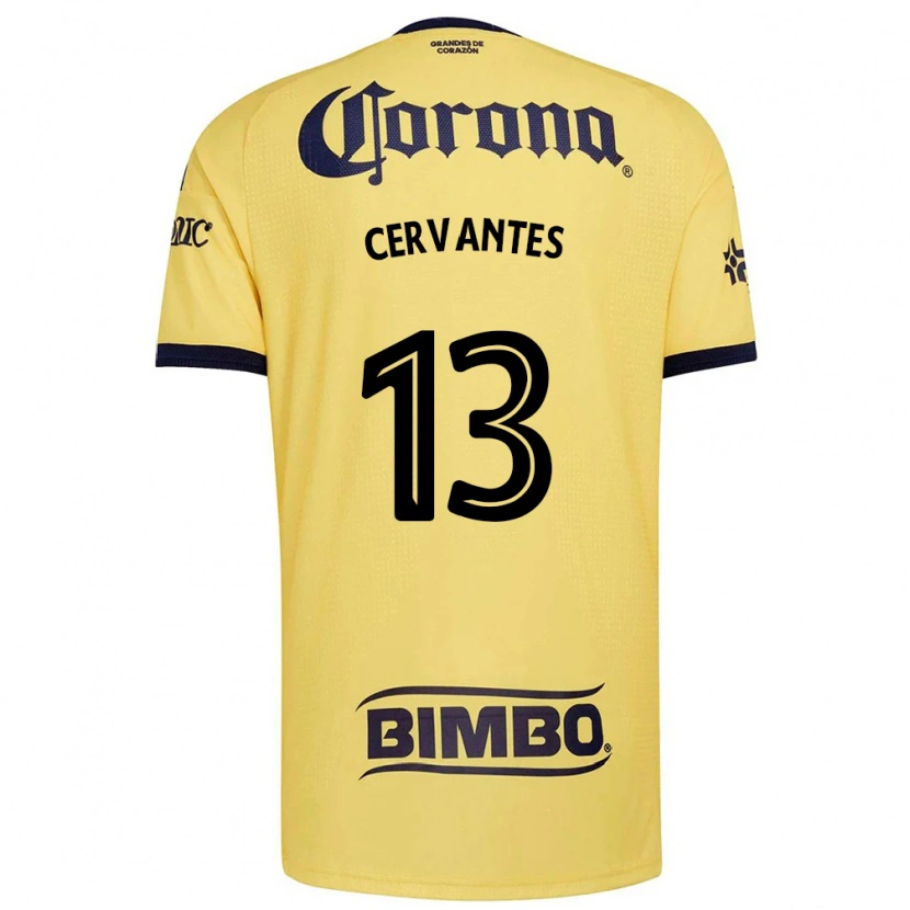 Danxen Mænd Alan Cervantes #13 Gul Rød Sort Hjemmebane Spillertrøjer 2026/27 Trøje T-Shirt
