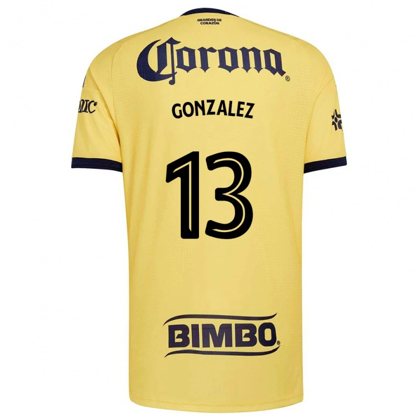 Danxen Mænd Eva Gonzalez #13 Gul Rød Sort Hjemmebane Spillertrøjer 2026/27 Trøje T-Shirt