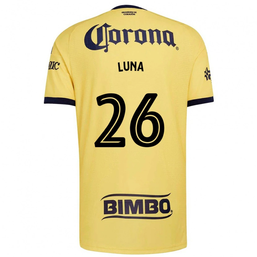 Danxen Mænd Karen Luna #26 Gul Rød Sort Hjemmebane Spillertrøjer 2026/27 Trøje T-Shirt