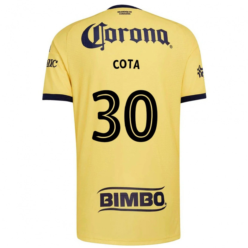 Danxen Mænd Rodolfo Cota #30 Gul Rød Sort Hjemmebane Spillertrøjer 2026/27 Trøje T-Shirt