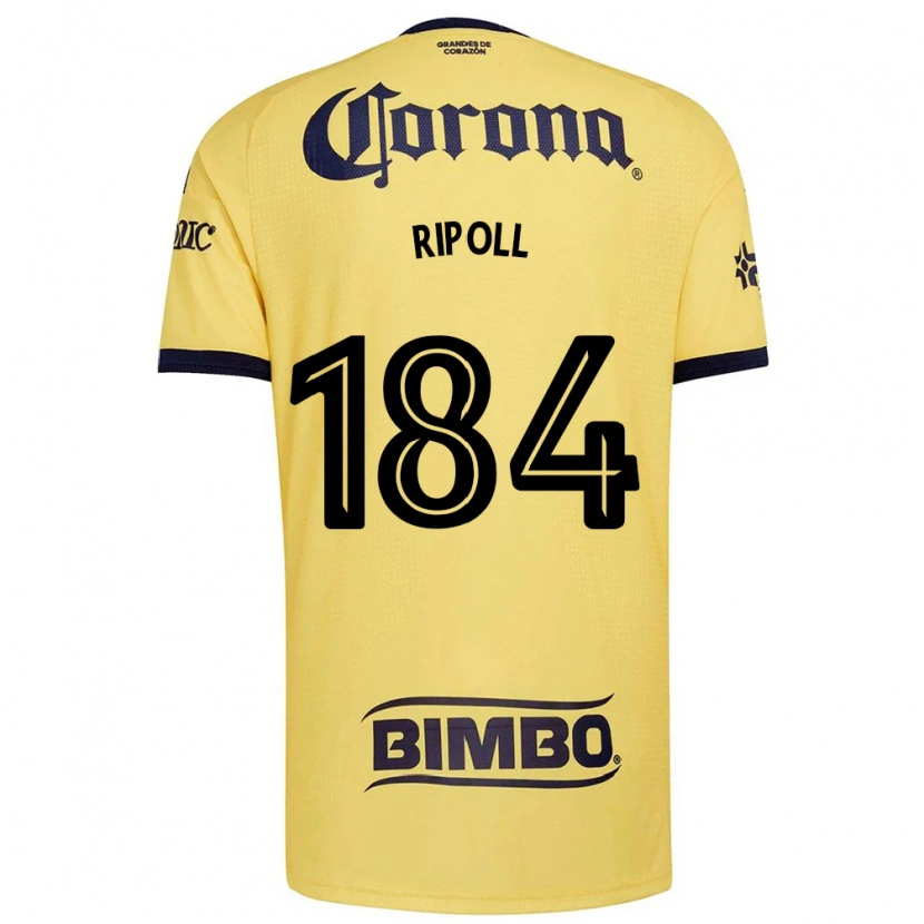 Danxen Mænd Alonso Ripoll #184 Gul Rød Sort Hjemmebane Spillertrøjer 2026/27 Trøje T-Shirt
