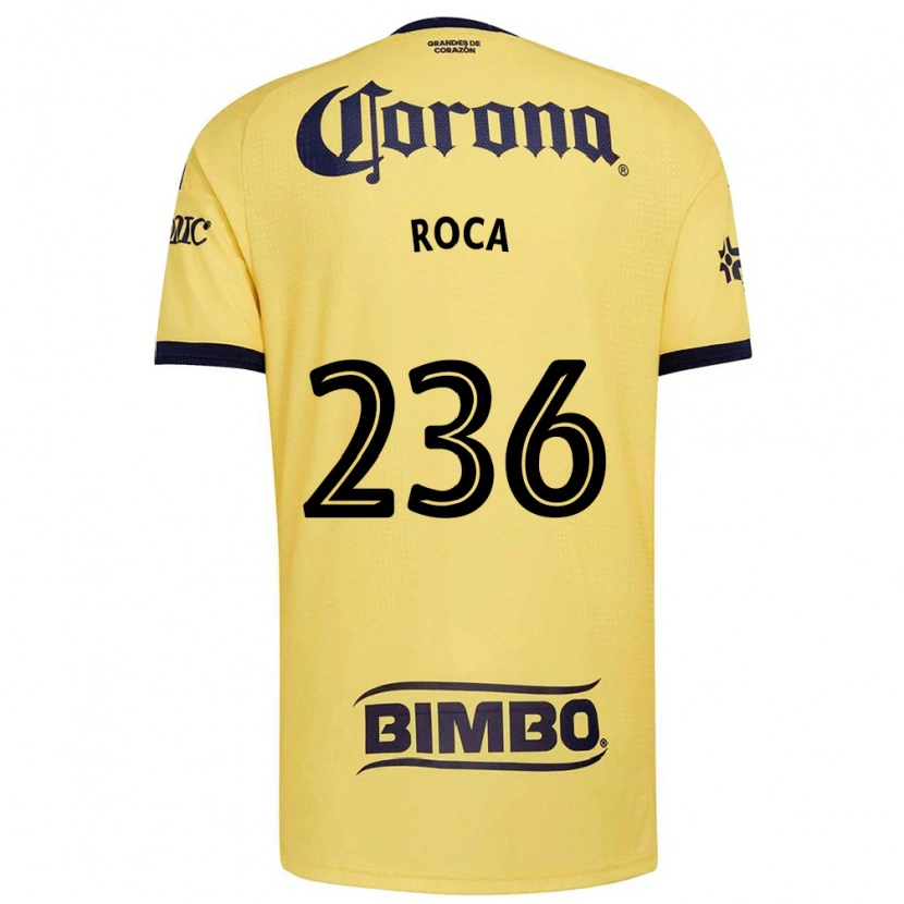 Danxen Mænd Juan Roca #236 Gul Rød Sort Hjemmebane Spillertrøjer 2026/27 Trøje T-Shirt