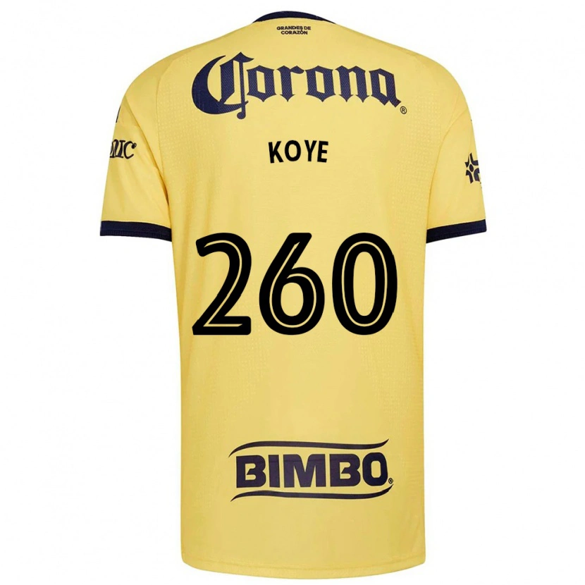 Danxen Mænd Julián Koye #260 Gul Rød Sort Hjemmebane Spillertrøjer 2026/27 Trøje T-Shirt