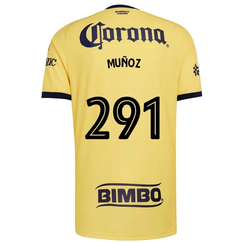 Danxen Mænd Jorge Muñoz #291 Gul Rød Sort Hjemmebane Spillertrøjer 2026/27 Trøje T-Shirt