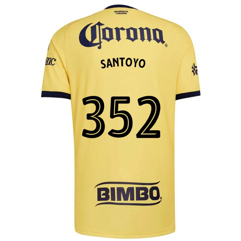 Danxen Mænd Julio Santoyo #352 Gul Rød Sort Hjemmebane Spillertrøjer 2026/27 Trøje T-Shirt