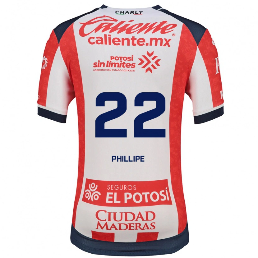 Danxen Mænd Yan Phillipe #22 Rød Hvid Sort Hjemmebane Spillertrøjer 2026/27 Trøje T-Shirt