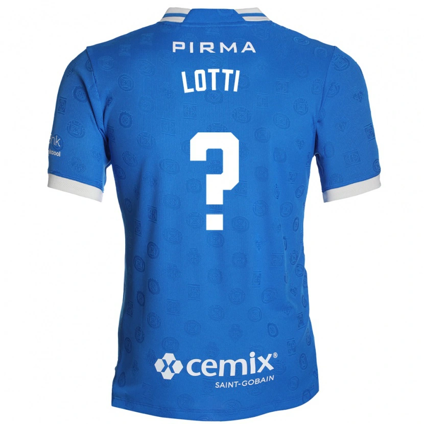 Danxen Mænd Augusto Lotti #0 Blå Hvid Rød Hjemmebane Spillertrøjer 2026/27 Trøje T-Shirt