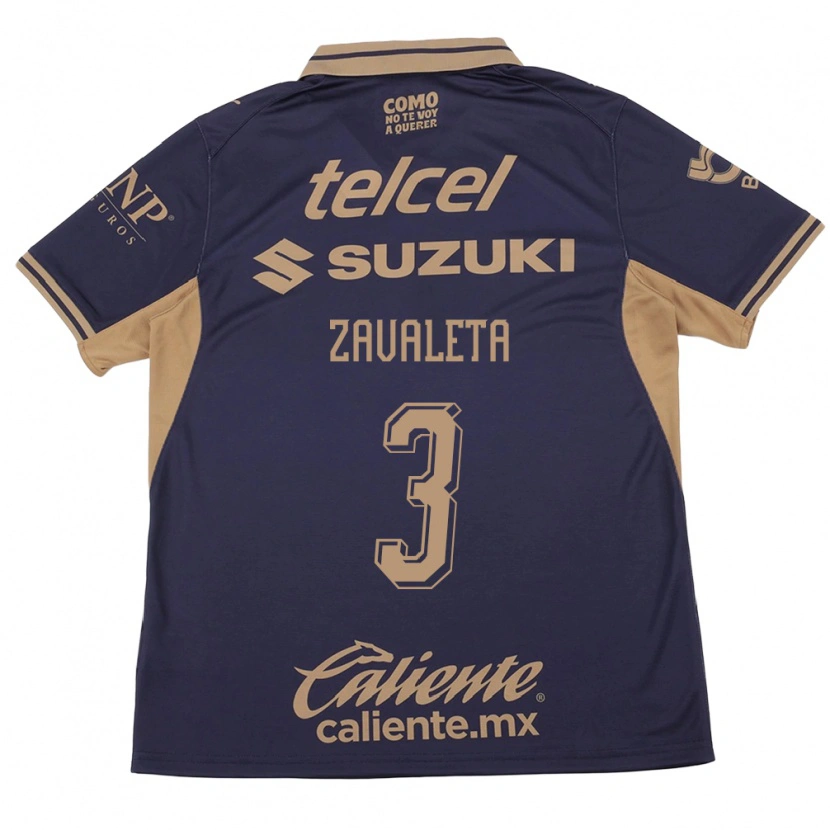 Danxen Mænd Rebeca Zavaleta #3 Lilla Brun Hjemmebane Spillertrøjer 2026/27 Trøje T-Shirt