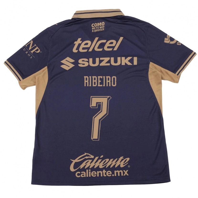 Danxen Mænd Stephanie Ribeiro #7 Lilla Brun Hjemmebane Spillertrøjer 2026/27 Trøje T-Shirt