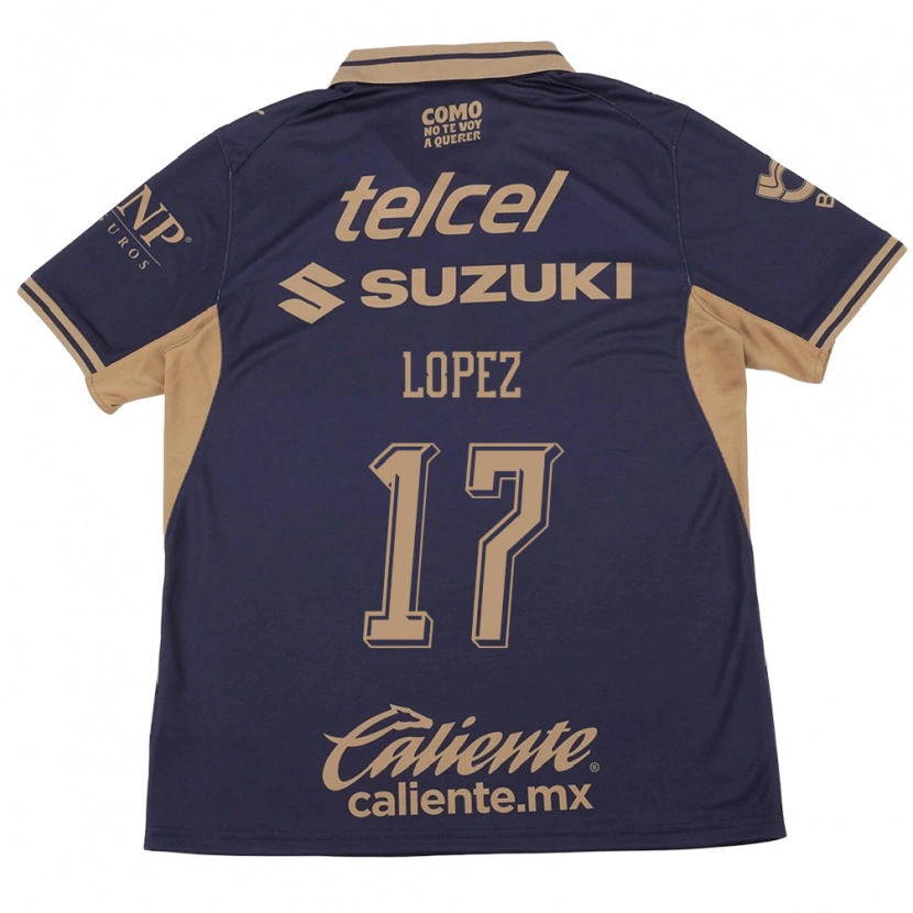 Danxen Mænd Leonel Lopez #17 Lilla Brun Hjemmebane Spillertrøjer 2026/27 Trøje T-Shirt