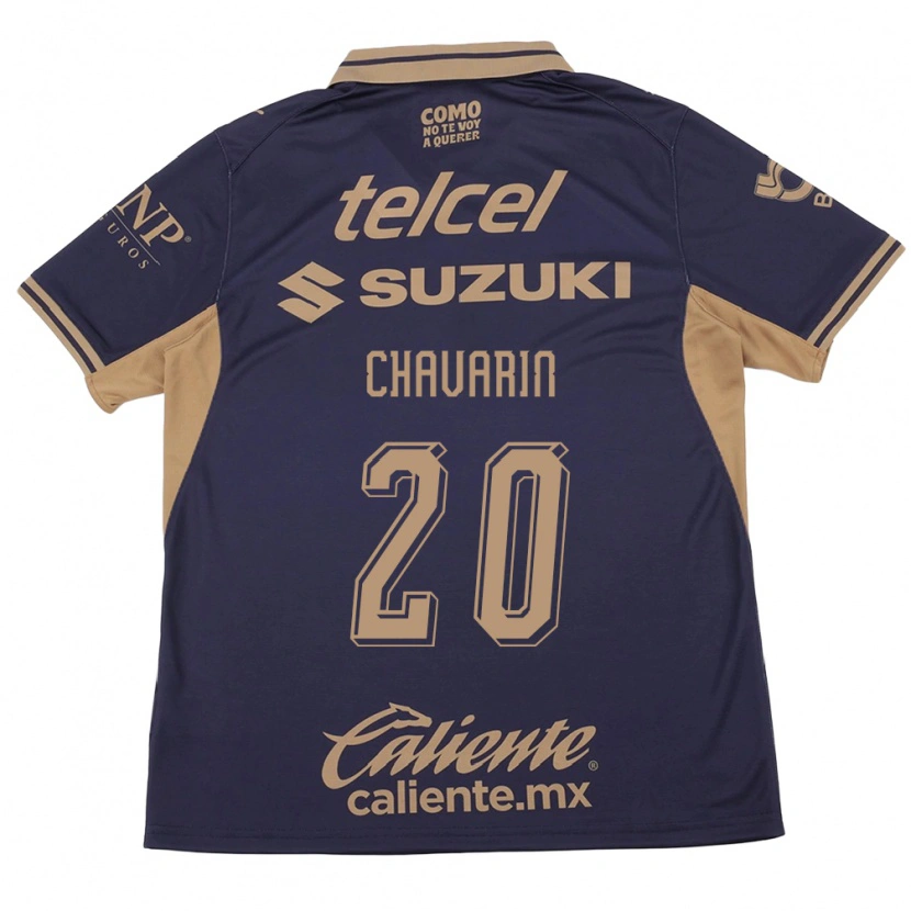 Danxen Mænd Aerial Chavarin #20 Lilla Brun Hjemmebane Spillertrøjer 2026/27 Trøje T-Shirt