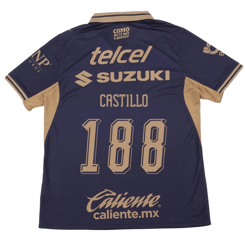 Danxen Mænd Christian Castillo #188 Lilla Brun Hjemmebane Spillertrøjer 2026/27 Trøje T-Shirt
