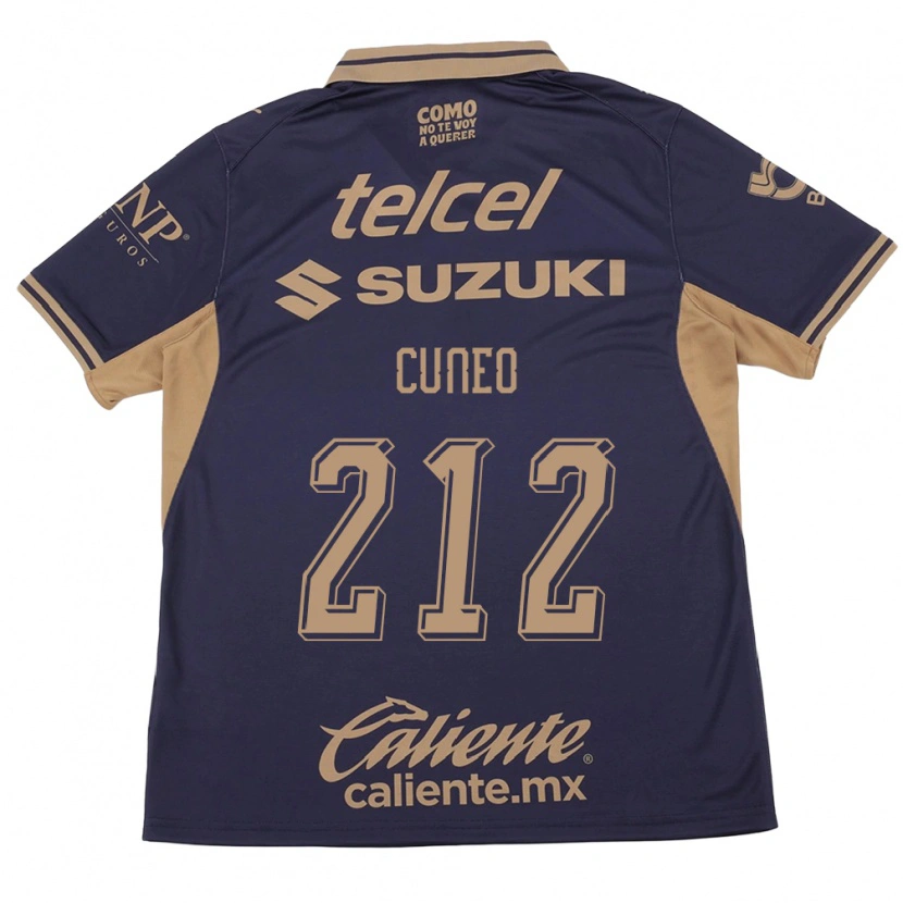 Danxen Mænd Kevin Cuneo #212 Lilla Brun Hjemmebane Spillertrøjer 2026/27 Trøje T-Shirt
