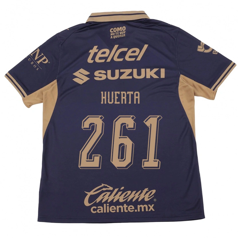 Danxen Mænd José Huerta #261 Lilla Brun Hjemmebane Spillertrøjer 2026/27 Trøje T-Shirt