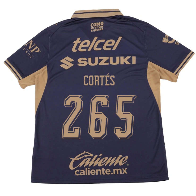 Danxen Mænd Jhostyn Cortés #265 Lilla Brun Hjemmebane Spillertrøjer 2026/27 Trøje T-Shirt