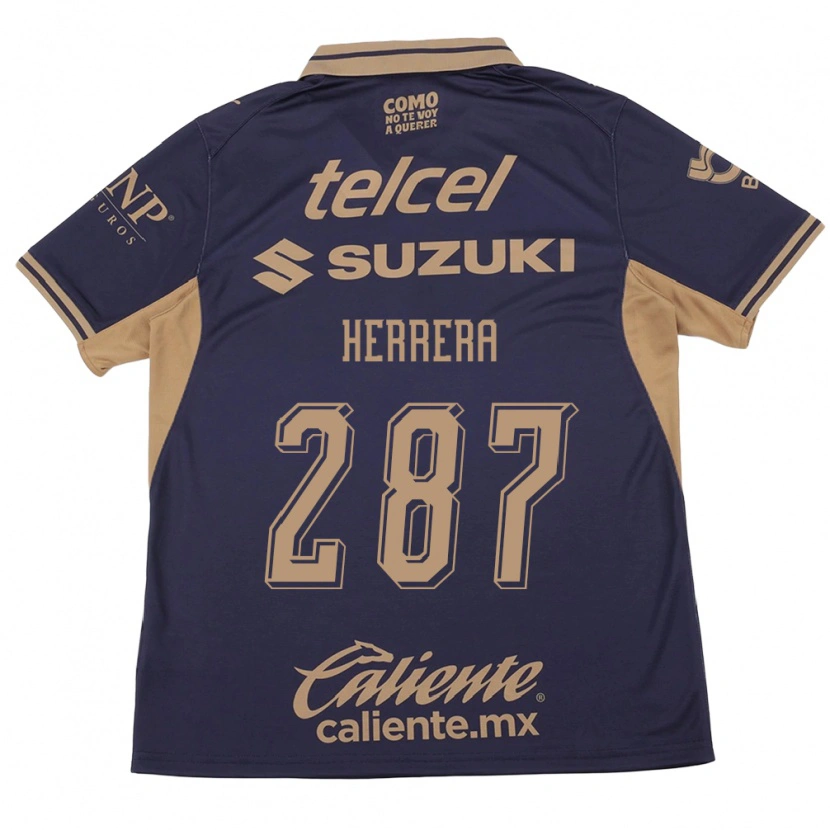 Danxen Mænd Sebastián Herrera #287 Lilla Brun Hjemmebane Spillertrøjer 2026/27 Trøje T-Shirt