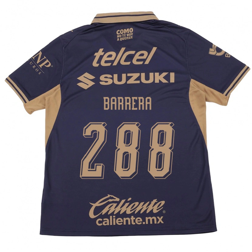 Danxen Mænd Diego Barrera #288 Lilla Brun Hjemmebane Spillertrøjer 2026/27 Trøje T-Shirt