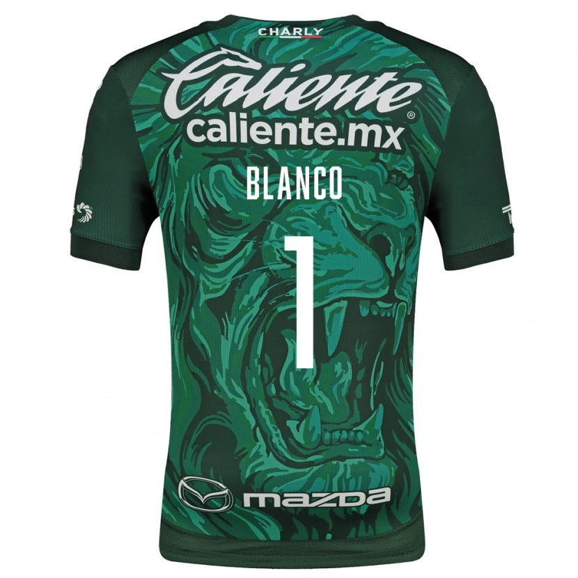 Danxen Mænd Alfonso Blanco #1 Grøn Sort Hjemmebane Spillertrøjer 2026/27 Trøje T-Shirt