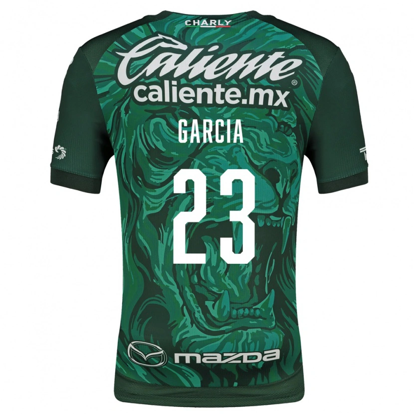 Danxen Mænd Óscar García #23 Grøn Sort Hjemmebane Spillertrøjer 2026/27 Trøje T-Shirt