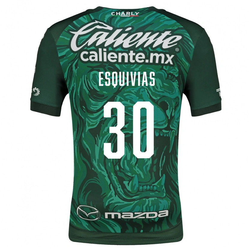 Danxen Mænd Isabela Esquivias #30 Grøn Sort Hjemmebane Spillertrøjer 2026/27 Trøje T-Shirt