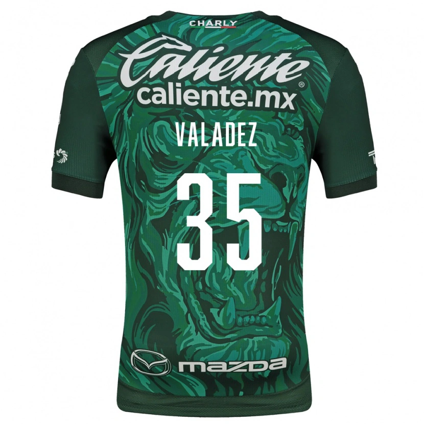 Danxen Mænd Luis Valadez #35 Grøn Sort Hjemmebane Spillertrøjer 2026/27 Trøje T-Shirt