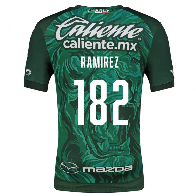Danxen Mænd Luis Ramírez #182 Grøn Sort Hjemmebane Spillertrøjer 2026/27 Trøje T-Shirt