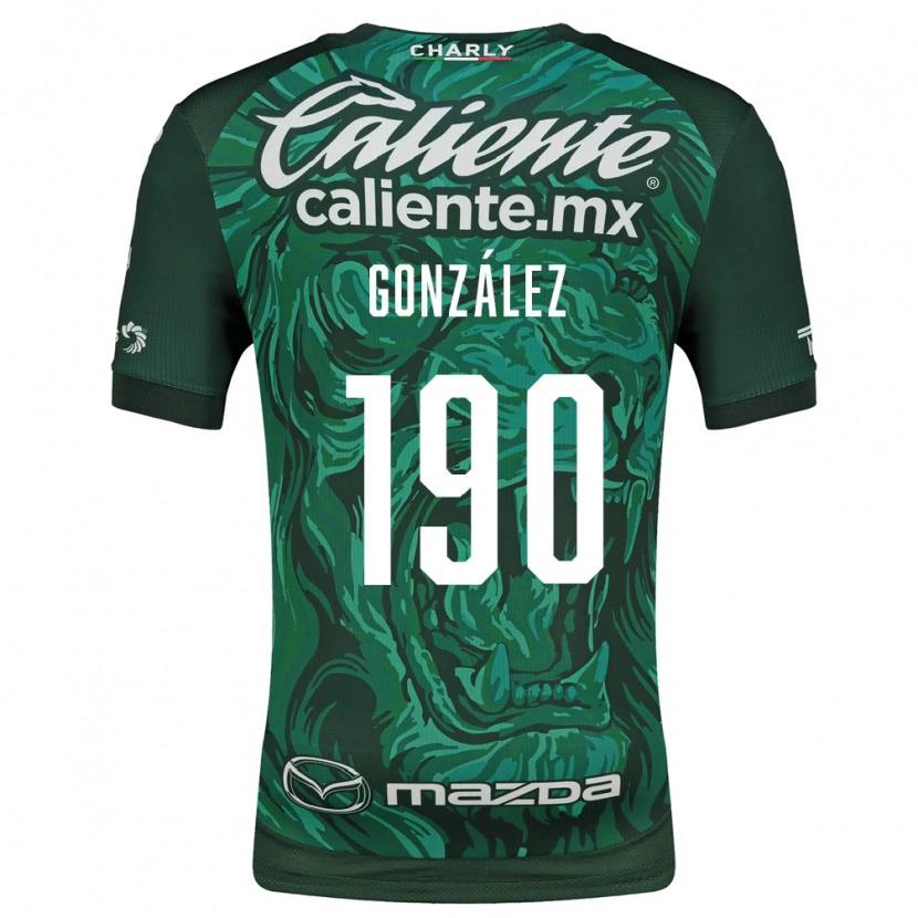 Danxen Mænd Pedro González #190 Grøn Sort Hjemmebane Spillertrøjer 2026/27 Trøje T-Shirt