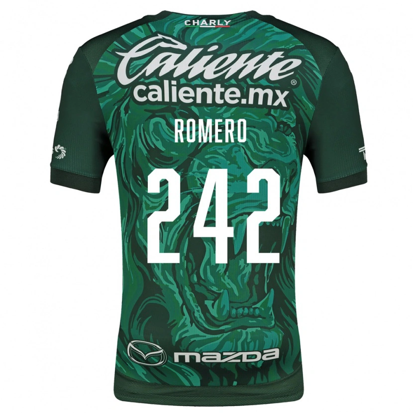 Danxen Mænd Alan Romero #242 Grøn Sort Hjemmebane Spillertrøjer 2026/27 Trøje T-Shirt