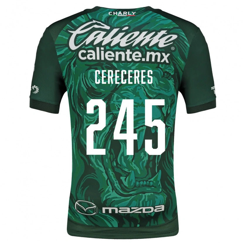Danxen Mænd Thomas Cereceres #245 Grøn Sort Hjemmebane Spillertrøjer 2026/27 Trøje T-Shirt