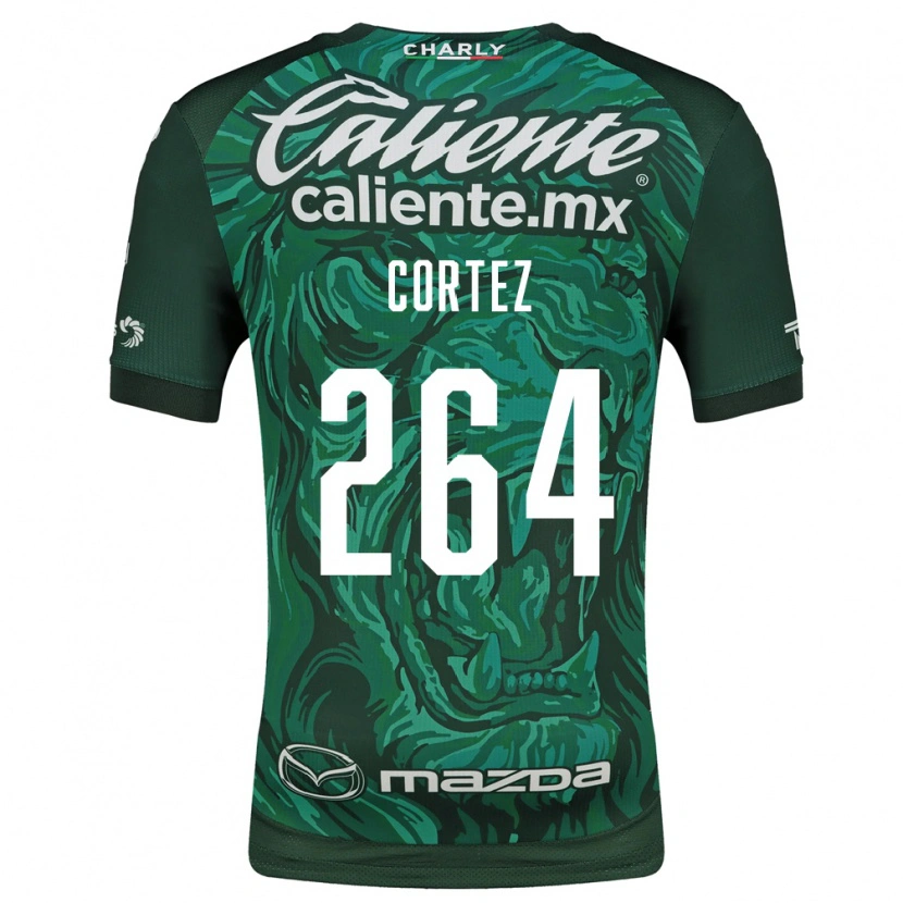 Danxen Mænd Enrique Cortez #264 Grøn Sort Hjemmebane Spillertrøjer 2026/27 Trøje T-Shirt