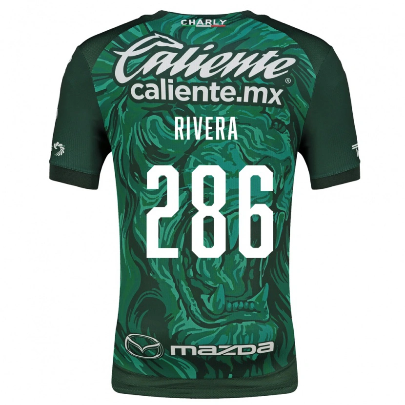 Danxen Mænd Marcelo Rivera #286 Grøn Sort Hjemmebane Spillertrøjer 2026/27 Trøje T-Shirt