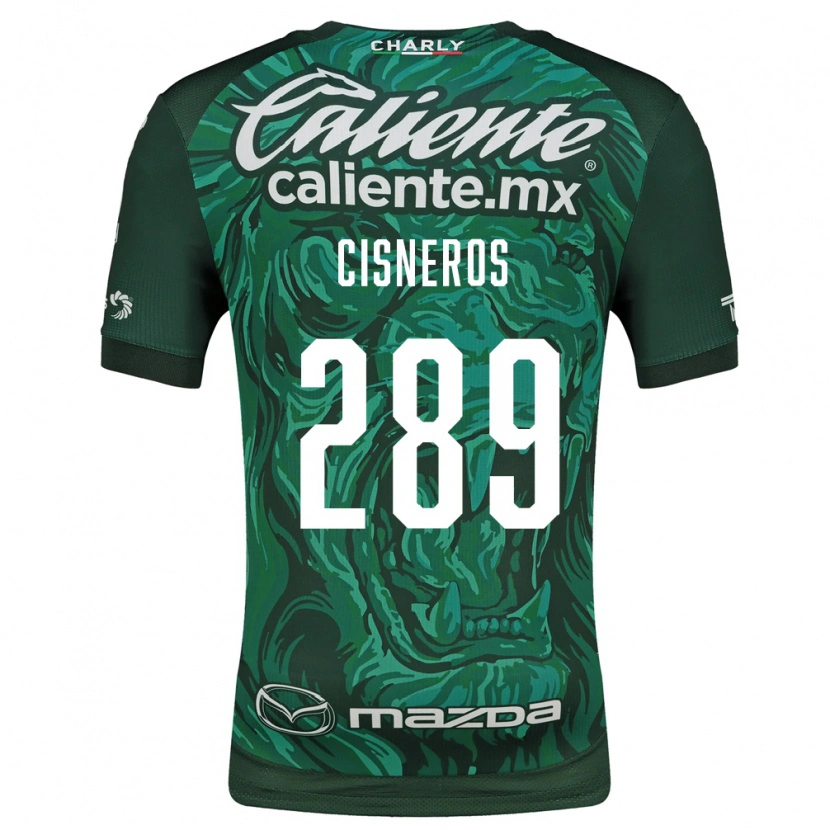 Danxen Mænd Santiago Cisneros #289 Grøn Sort Hjemmebane Spillertrøjer 2026/27 Trøje T-Shirt
