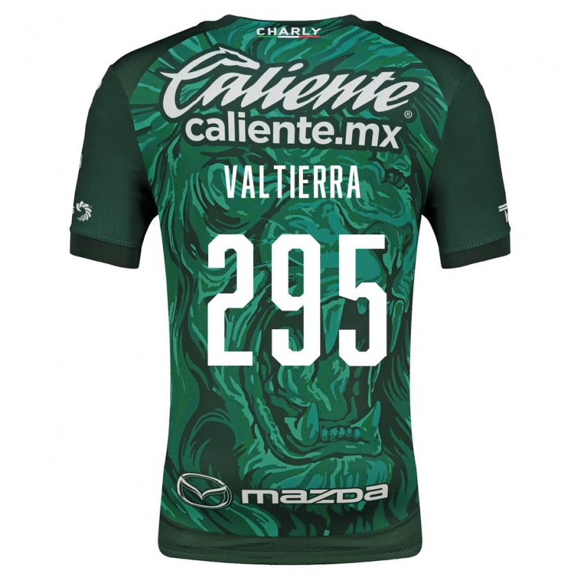 Danxen Mænd Demian Valtierra #295 Grøn Sort Hjemmebane Spillertrøjer 2026/27 Trøje T-Shirt