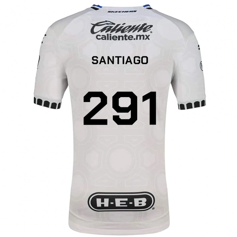 Danxen Mænd Santiago De La Barrera #291 Hvid Sort Blå Hjemmebane Spillertrøjer 2026/27 Trøje T-Shirt