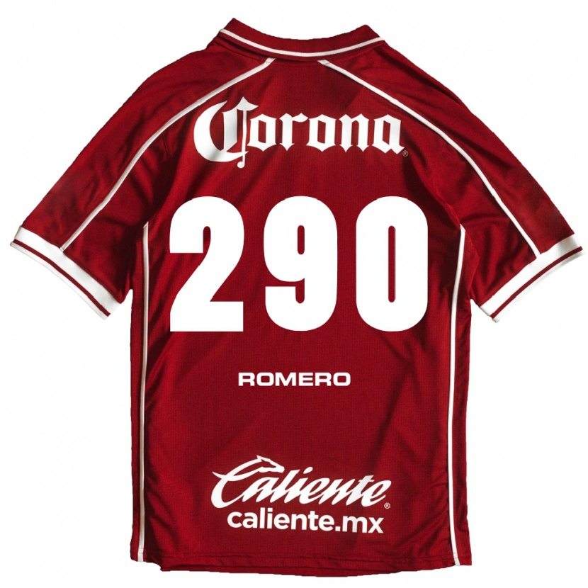 Danxen Mænd Marvin Romero #290 Hvid Rød Hjemmebane Spillertrøjer 2026/27 Trøje T-Shirt