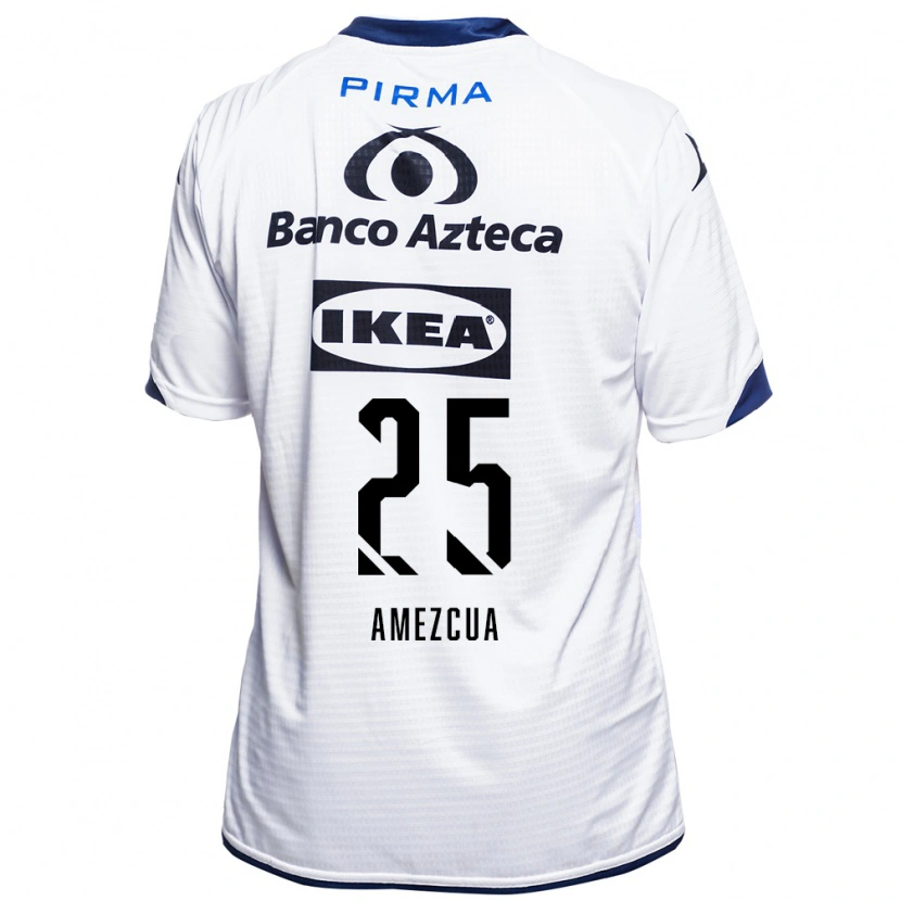 Danxen Mænd Mariana Amezcua #25 Hvid Sort Blå Hjemmebane Spillertrøjer 2026/27 Trøje T-Shirt