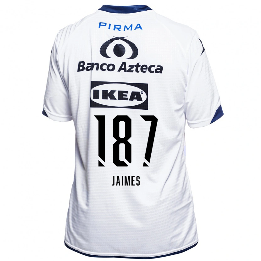 Danxen Mænd Tristhan Jaimes #187 Hvid Sort Blå Hjemmebane Spillertrøjer 2026/27 Trøje T-Shirt