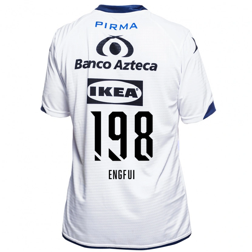 Danxen Mænd Emilio Engfui #198 Hvid Sort Blå Hjemmebane Spillertrøjer 2026/27 Trøje T-Shirt
