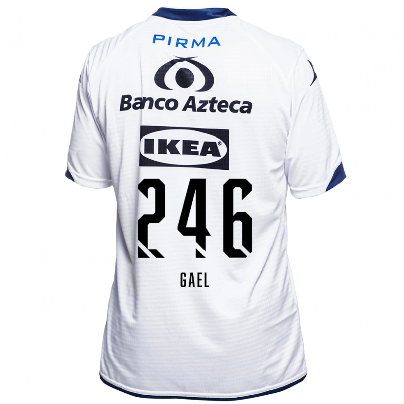 Danxen Mænd Gael De La Torre #246 Hvid Sort Blå Hjemmebane Spillertrøjer 2026/27 Trøje T-Shirt