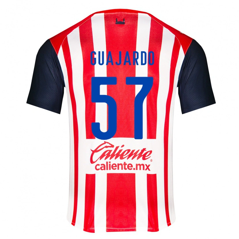 Danxen Mænd Dylan Guajardo #57 Rød Sort Hvid Hjemmebane Spillertrøjer 2026/27 Trøje T-Shirt