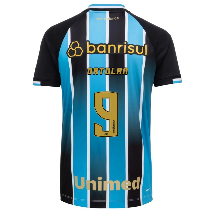 Danxen Mænd Dani Ortolan #9 Blå Brun Sort Hjemmebane Spillertrøjer 2026/27 Trøje T-Shirt