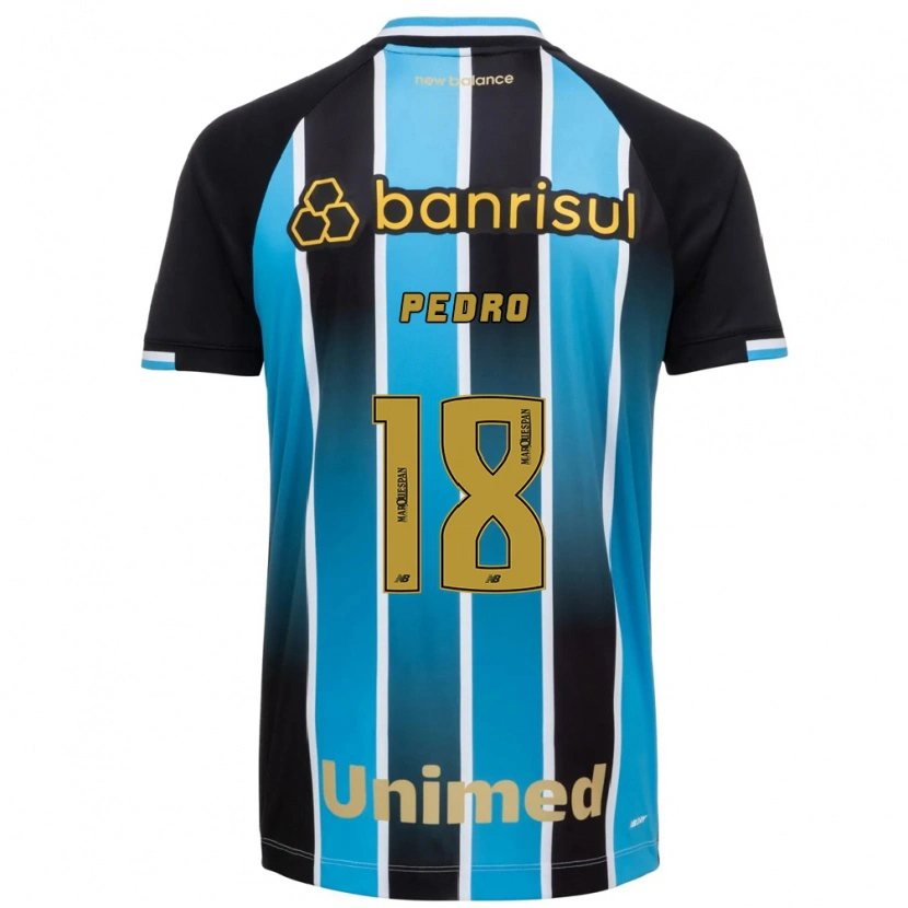 Danxen Mænd João Pedro #18 Blå Brun Sort Hjemmebane Spillertrøjer 2026/27 Trøje T-Shirt