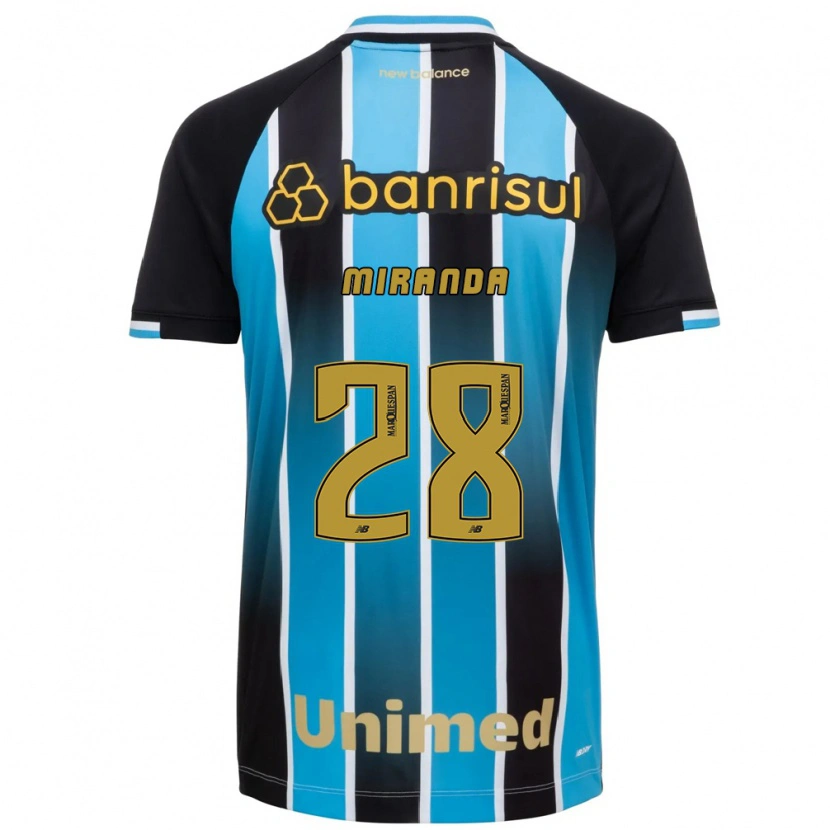 Danxen Mænd Paulo Miranda #28 Blå Brun Sort Hjemmebane Spillertrøjer 2026/27 Trøje T-Shirt