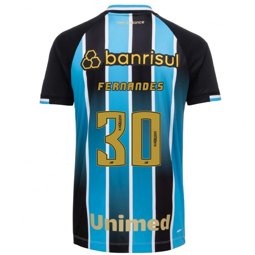 Danxen Mænd Raquel Fernandes #30 Blå Brun Sort Hjemmebane Spillertrøjer 2026/27 Trøje T-Shirt