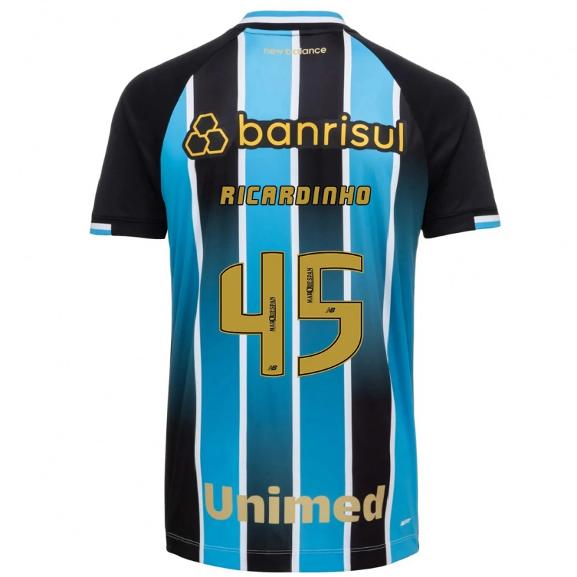 Danxen Mænd Ricardinho #45 Blå Brun Sort Hjemmebane Spillertrøjer 2026/27 Trøje T-Shirt