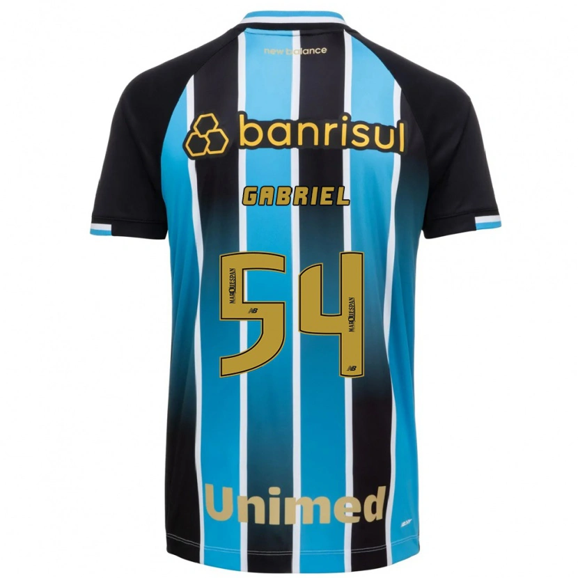 Danxen Mænd Pedro Gabriel #54 Blå Brun Sort Hjemmebane Spillertrøjer 2026/27 Trøje T-Shirt