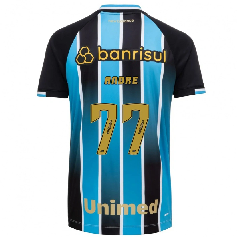Danxen Mænd André #77 Blå Brun Sort Hjemmebane Spillertrøjer 2026/27 Trøje T-Shirt