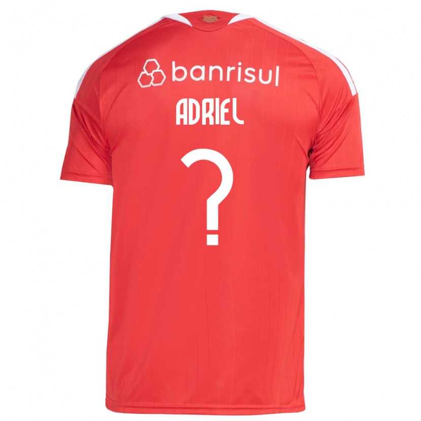 Danxen Mænd Adriel #0 Rød Hvid Hjemmebane Spillertrøjer 2026/27 Trøje T-Shirt