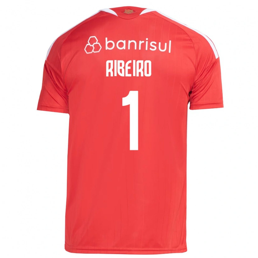 Danxen Mænd Mari Ribeiro #1 Rød Hvid Hjemmebane Spillertrøjer 2026/27 Trøje T-Shirt