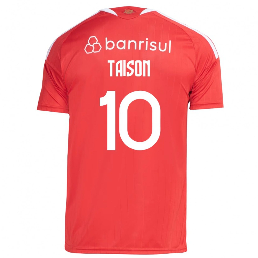 Danxen Mænd Taison #10 Rød Hvid Hjemmebane Spillertrøjer 2026/27 Trøje T-Shirt